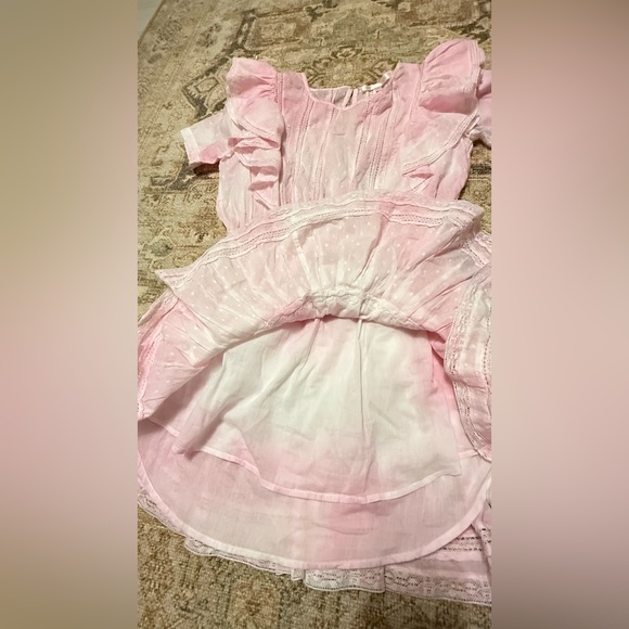 LoveShackFancy Pink Ruffled Dress - Picture 9 of 11